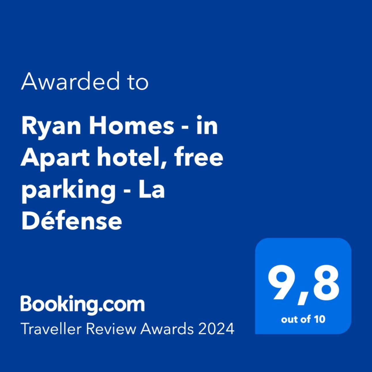 Ryan Homes - In Apart Hotel, La Defense Courbevoie Bagian luar foto